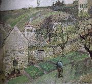 Camille Pissarro Loose multi-tile this Ahe rice Tash foot Spain oil painting artist